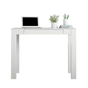 Mainstays Parsons Desk, White Laminated MDF