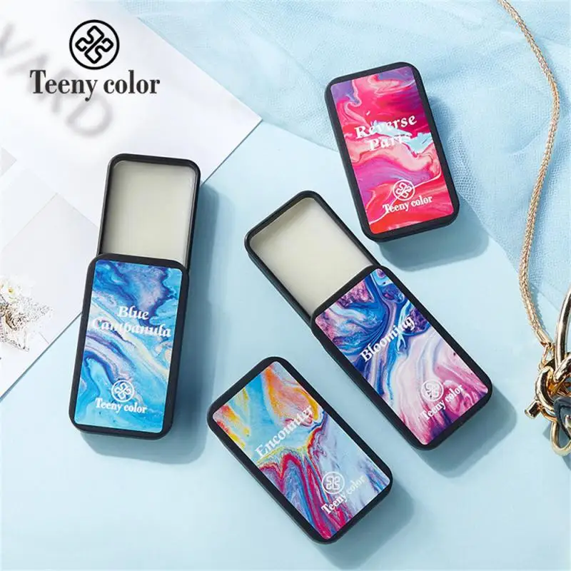 Teeny Color Long-lasting Light Fragrance Portable Deodorant Perfume Balm For Men And Women Portable Small Fresh Solid Balm