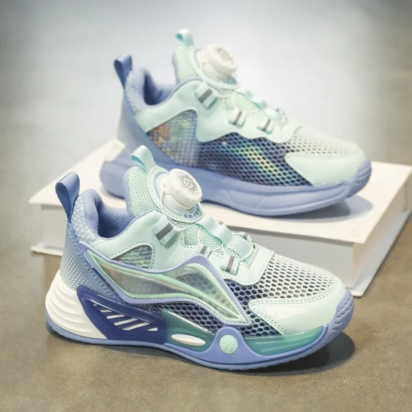 High Quality Summer Child Sneakers Luxury Breathable Kids' Casual Shoes Rebound Ultra Light Comfort Boys Girls' Running Shoes