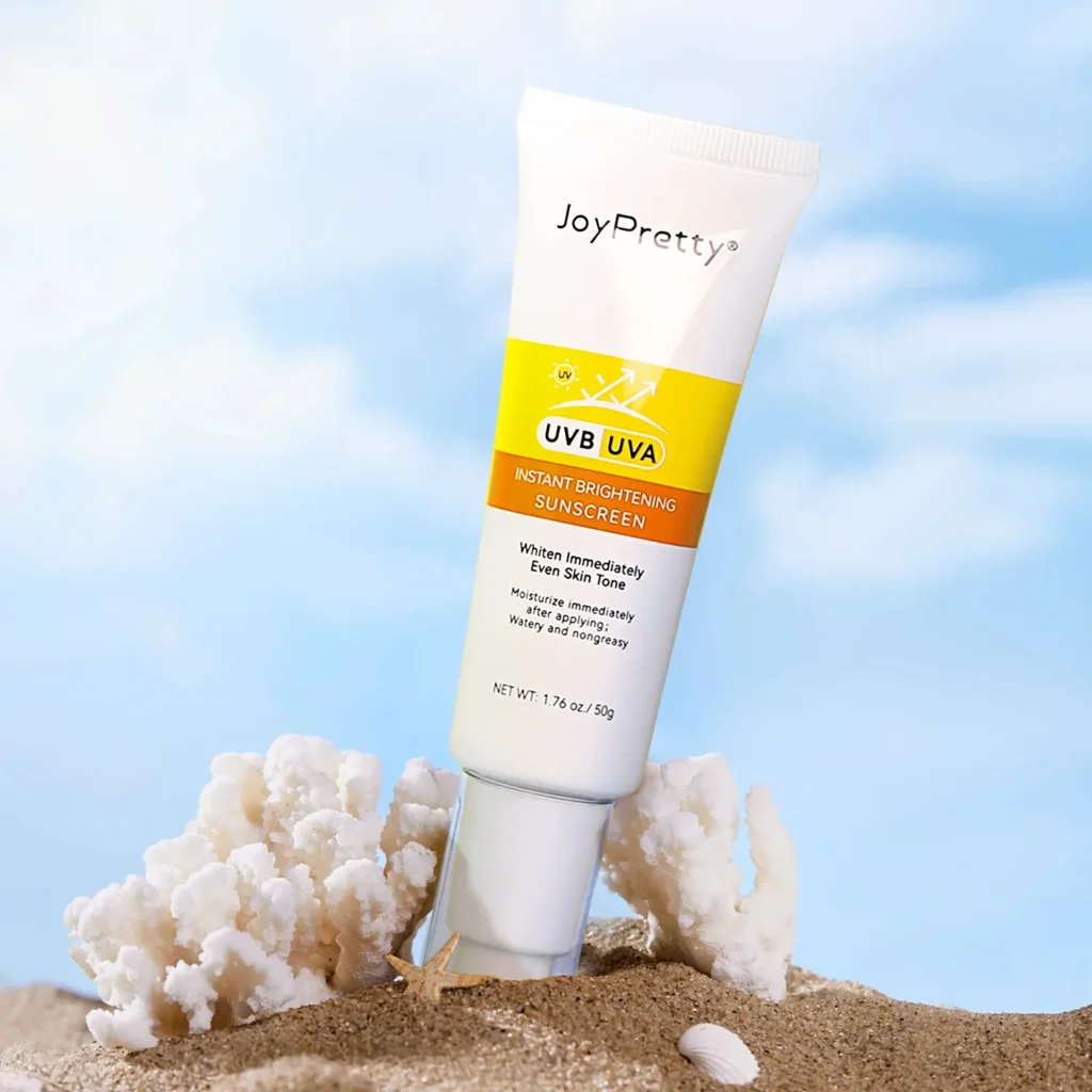 Instant Whitening Face Cream UVB/UVA Tone-up Sunscreen Outdoor Sport Tinted Moisturizer Waterproof Sun Protector Cream JoyPretty