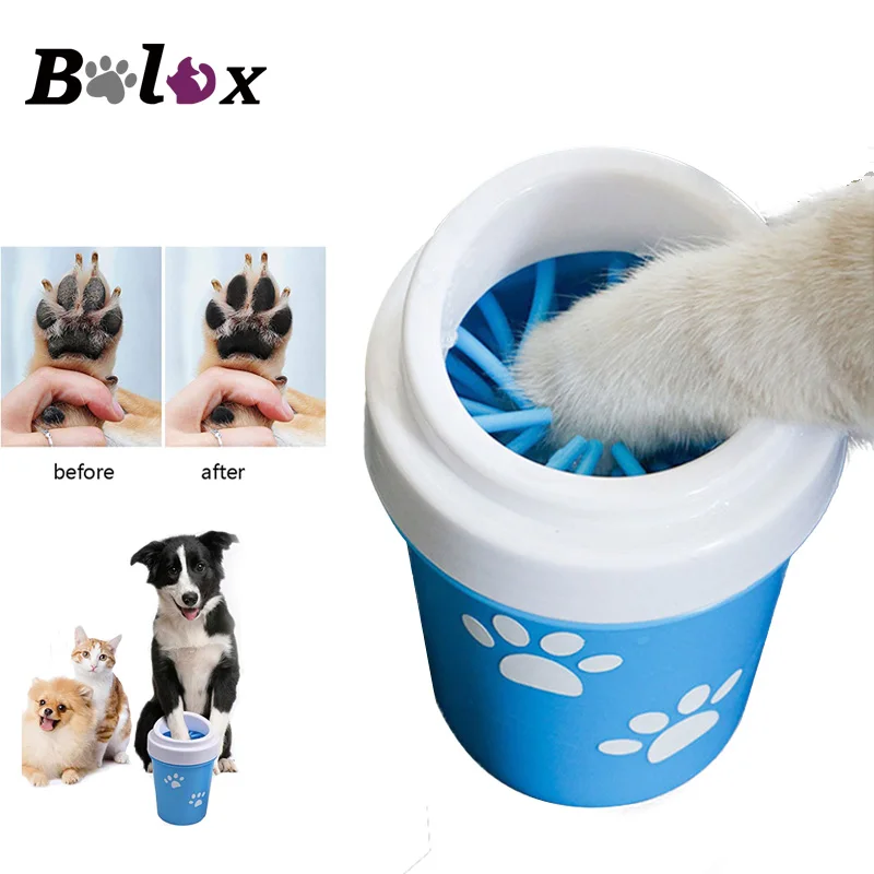 Dirty Dog paw cleaner Soft Silicone Combs Portable Pet Foot Washer Cup Pet Grooming Brush Dog foot Washer Pet dog accessories