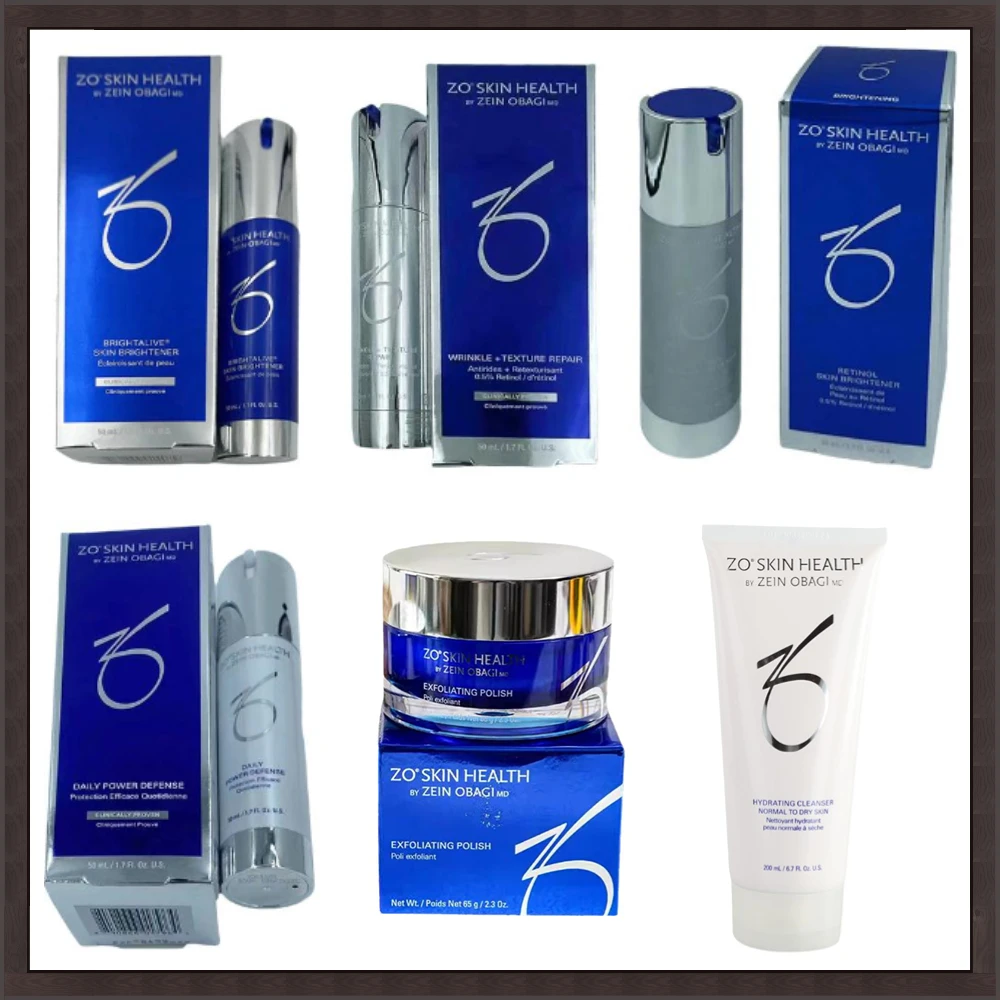 Zo Skin Health Daily Power Defense Retinol Vitamin A Vitamin E Skin Serum Cream/ Exfoliating Cream Moisturizing Skin Serum