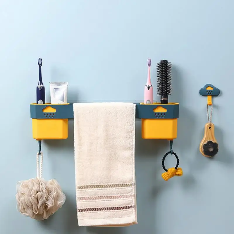 Floating Shelves For Bathroom Wall Waterproof Shower Caddies Floating Shelves Fashionable Shower Organizer Quick Draining For