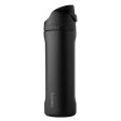 Owala Freesip Water Bottle Stainless Steel 24oz, Black